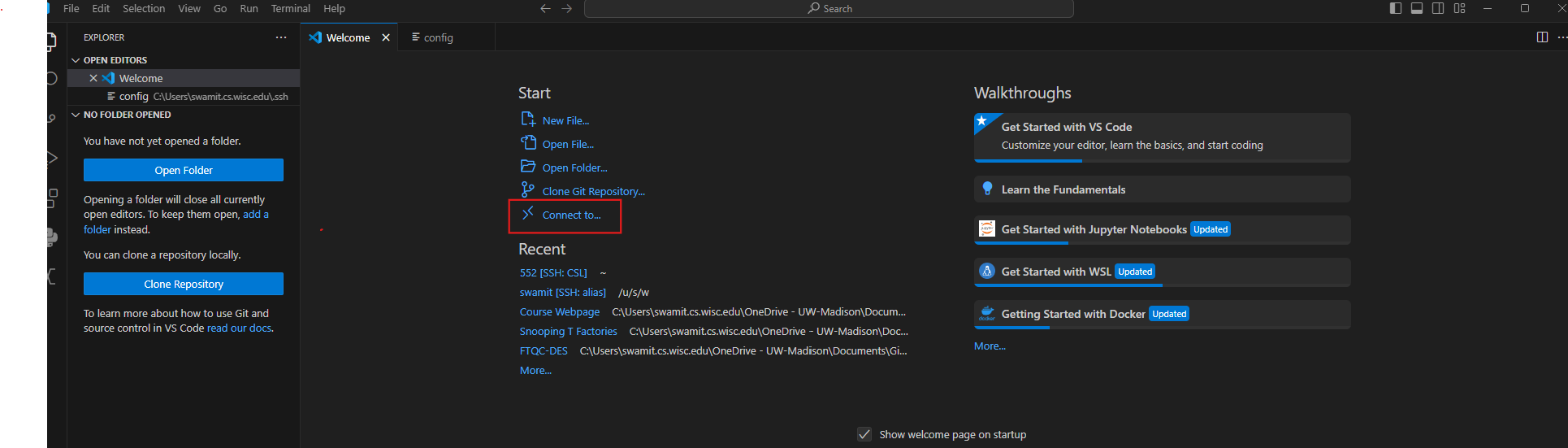 VS Code Setup for 552 Homeworks and Projects – Swamit Tannu
